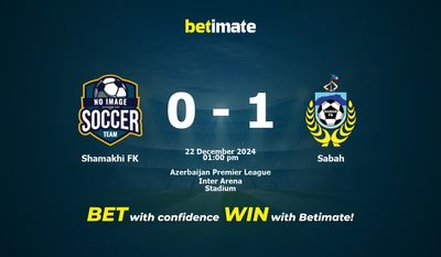 Shamakhi FK против Sabah Прогноз, коэффициенты и советы по ставкам 22.12.2024