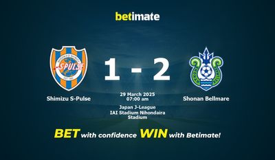 Прогнозы, коэффициенты и советы по ставкам на матч Shimizu S-Pulse против Shonan Bellmare 29.03.2025