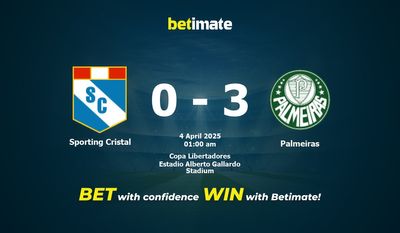 Прогнозы, коэффициенты и советы по ставкам на матч Sporting Cristal — Palmeiras 04/03/2025