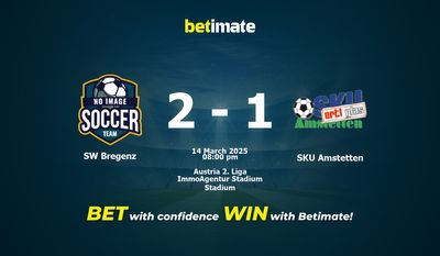 SW Bregenz vs SKU Amstetten Прогнозы, шансы и советы по ставкам на 14.03.2025