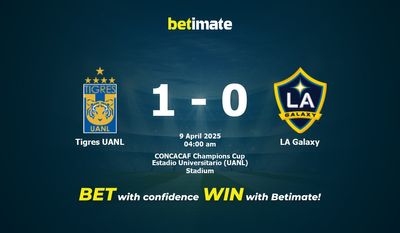 Прогноз, коэффициенты и советы по ставкам на матч Tigres UANL — LA Galaxy 04/09/2025