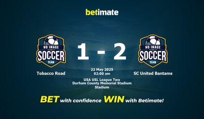 Tobacco Road против SC United Bantams Прогноз, коэффициенты и советы по ставкам 21.05.2025