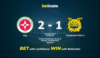 Прогнозы, коэффициенты и советы по ставкам на матч TPV против Tampereen Ilves 2 18.07.2025