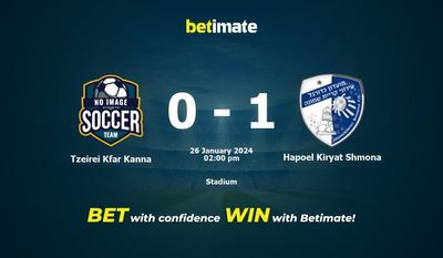 Цейрей Кфар-Канна vs Хапоэль Кирьят-Шмона Прогнозы, коэффициенты и советы по ставкам на 26.01.2024