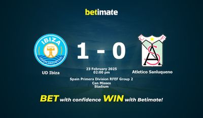 Прогнозы, коэффициенты и советы по ставкам на матч UD Ibiza — Atletico Sanluqueno 23.02.2025