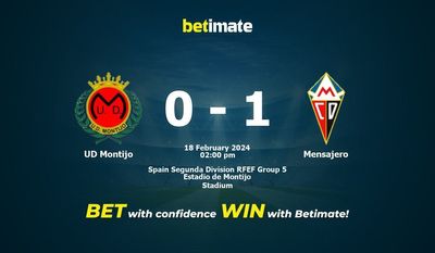 UD Montijo vs Mensajero Прогнозы, шансы и советы по ставкам на 18.02.2024