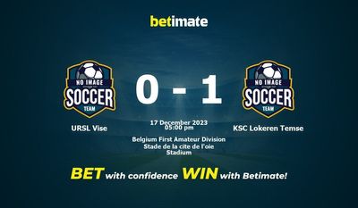 URSL Vise vs KSC Lokeren Temse Прогнозы, шансы и усиление; Советы по ставкам на 17.12.2023