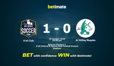 A'ali Club vs Al Ittifaq Maqaba Förutsägelse, odds och vadslagning 2023-10-19