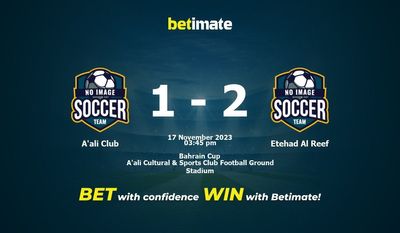 A'ali Club vs Etehad Al Reef förutsägelse, odds och vadslagning 2023-11-17