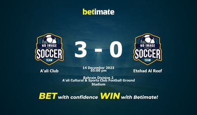 A'ali Club vs Etehad Al Reef förutsägelse, odds och vadslagning 2023-12-14