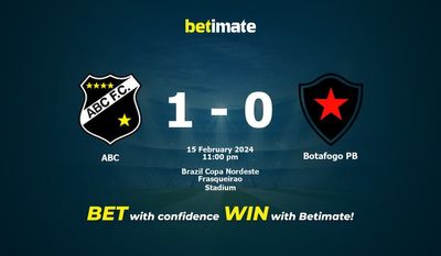 ABC vs Botafogo PB förutsägelse, odds och vadslagning 2024-02-15