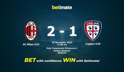 AC Milan U19 vs Cagliari U19 Förutsägelse, odds och speltips 2023-11-25