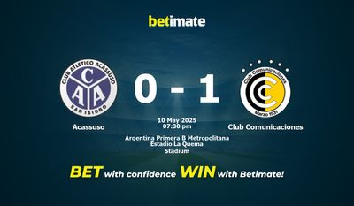Acassuso vs Club Comunicaciones förutsägelse, odds och speltips 2025-10-05