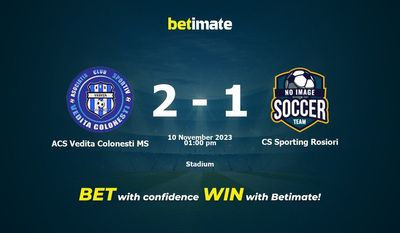 ACS Vedita Colonesti MS vs CS Sporting Rosiori Förutsägelse, odds och vadslagning 2023-10-11