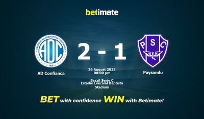 AD Confianca vs Paysandu förutsägelse, odds och speltips 2023-08-26