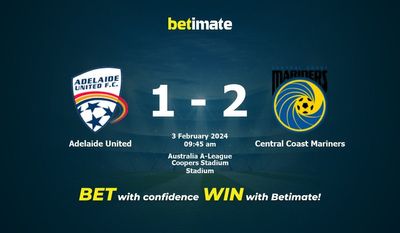 Adelaide United vs Central Coast Mariners förutsägelse, odds och speltips 2024-03-02