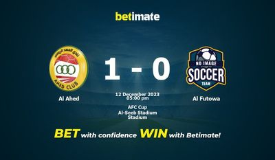 Al Ahed vs Al Futowa Förutsägelse, odds & Speltips 2023-12-12