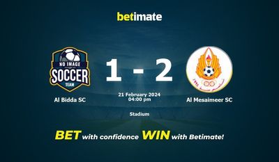 Al Bidda SC vs Al Mesaimeer SC förutsägelse, odds och speltips 2024-02-21