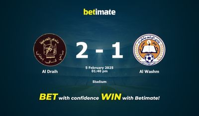 Al Draih vs Al Washm förutsägelse, odds och speltips 2025-05-02