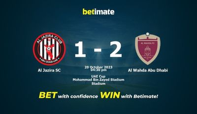Al Jazira SC vs Al Wahda Abu Dhabi Förutsägelse, odds och speltips 2023-10-20