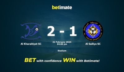 Al Kharaitiyat SC vs Al Sailiya SC förutsägelse, odds och speltips 2024-02-21