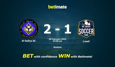 Al Sailiya SC vs Lusail förutsägelse, odds och speltips 2024-02-28