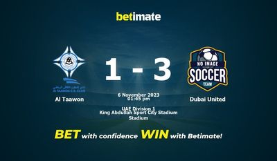 Al Taawon vs Dubai United Förutsägelse, odds och vadslagning 2023-11-06