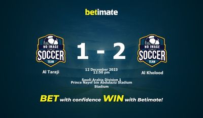 Al Taraji vs Al Kholood förutsägelse, odds och speltips 2023-12-12