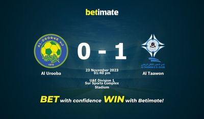 Al Urooba vs Al Taawon förutsägelse, odds och speltips 2023-11-23
