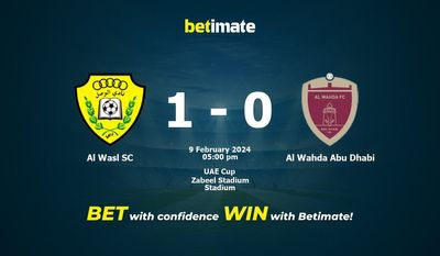 Al Wasl SC vs Al Wahda Abu Dhabi Förutsägelse, odds och speltips 2024-09-02