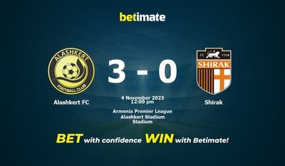 Alashkert FC vs Shirak Förutsägelse, odds och speltips 2023-04-11