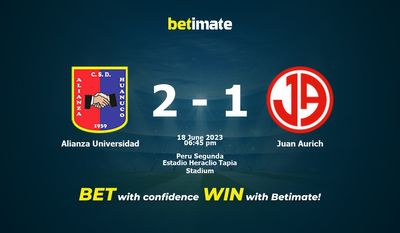 Alianza Universidad vs Juan Aurich Förutsägelse, odds och speltips 2023-06-18
