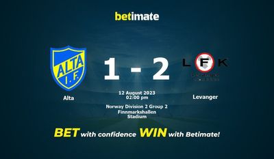 Alta vs Levanger Förutsägelse, Odds & Betting Tips 08/12/2023