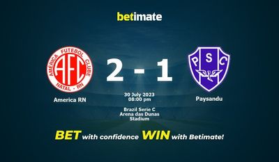 America RN vs Paysandu förutsägelse, odds och vadslagning 2023-07-30