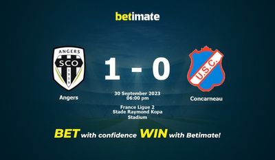 Angers vs Concarneau Förutsägelse, odds och vadslagning 2023-09-30
