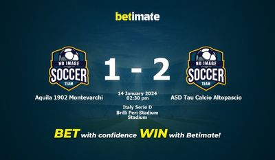 Aquila 1902 Montevarchi vs ASD Tau Calcio Altopascio Förutsägelse, odds och speltips 2024-01-14