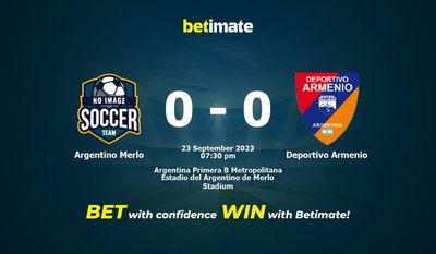 Argentino Merlo vs Deportivo Armenio Förutsägelse, odds och speltips 2023-09-23