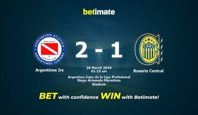 Argentinos Jrs vs Rosario Central förutsägelse, odds och speltips 2024-03-20