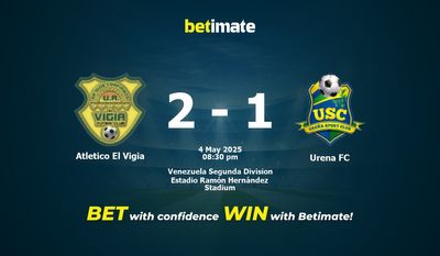 Atletico El Vigia vs Urena FC Förutsägelse, odds och speltips 05/04/2025