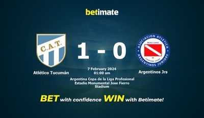Atlético Tucumán vs Argentinos Jrs förutsägelse, odds och speltips 2024-07-02