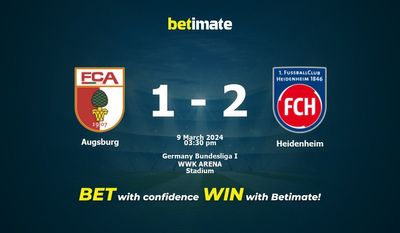 Augsburg vs Heidenheim Förutsägelse, odds och speltips 03/09/2024