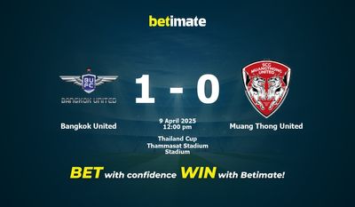 Bangkok United vs Muang Thong United Förutsägelse, odds och speltips 2025-09-04