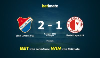 Banik Ostrava U19 vs Slavia Prag U19 Förutsägelse, odds och speltips 2023-09-08