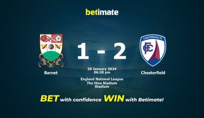 Barnet vs Chesterfield Förutsägelse, odds och speltips 2024-01-20