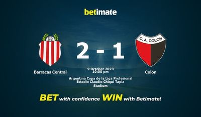 Barracas Central vs Colon Prediction, Odds & Betting Tips 10/09/2023