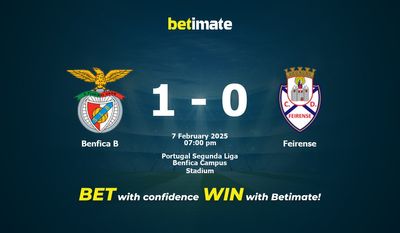 Benfica B vs Feirense förutsägelse, odds och speltips 2025-07-02