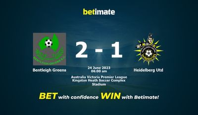 Bentleigh Greens vs Heidelberg Utd Förutsägelse, odds och bettingtips 2023-06-24