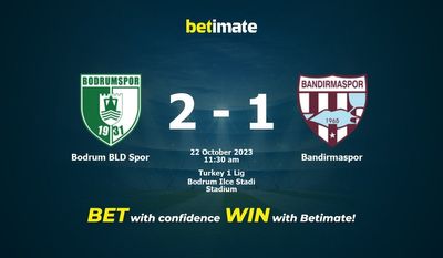 Bodrum BLD Spor vs Bandirmaspor förutsägelse, odds och speltips 2023-10-22