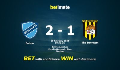 Bolivar vs The Strongest Prediction, Odds & Betting Tips 2024-02-25