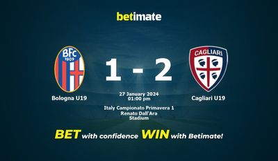Bologna U19 vs Cagliari U19 Förutsägelse, odds och speltips 2024-01-27